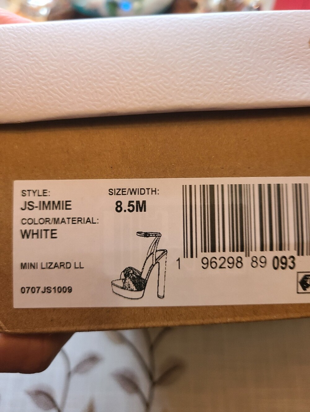 Jessica Simpson Platform Heels Size 8.5 - Picture 8 of 8